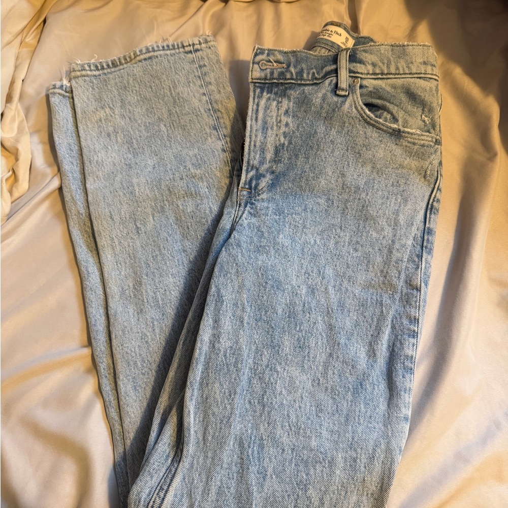 Abercrombie & Fitch 90s straight ultra high rise jeans